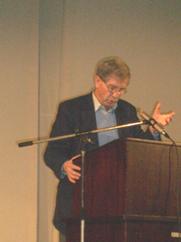 Prof. Dr. Reulecke bei seiner Rede