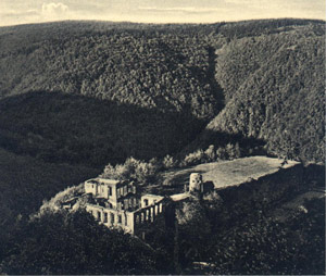 Burgruine Waldeck im Baybachtal/Hunsrck