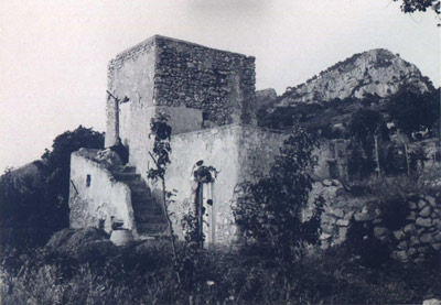 Altes Campagnahäuschen,

das Werner Helwig 1934

auf Capri bewohnte.